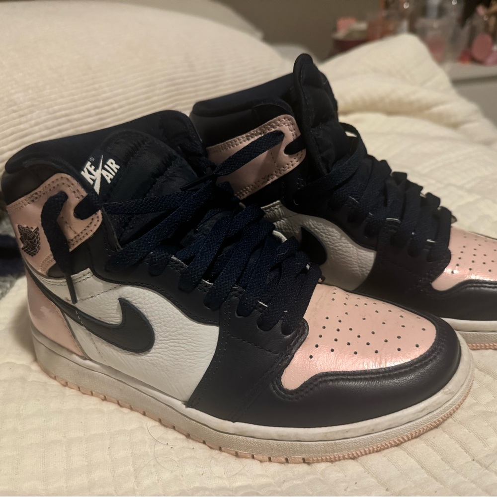 Nike Air Women's High-Top Sneakers - Bubblegum - Picture 3 of 4